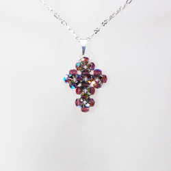 Pendant 40cm - Theophanie-Silver Chain - Pendant 40cm - Laiton argenté